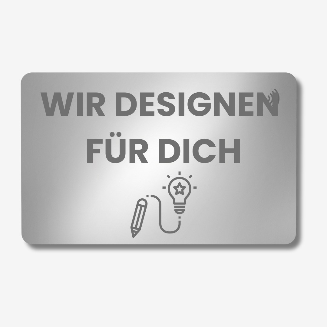 wir designen: meCard