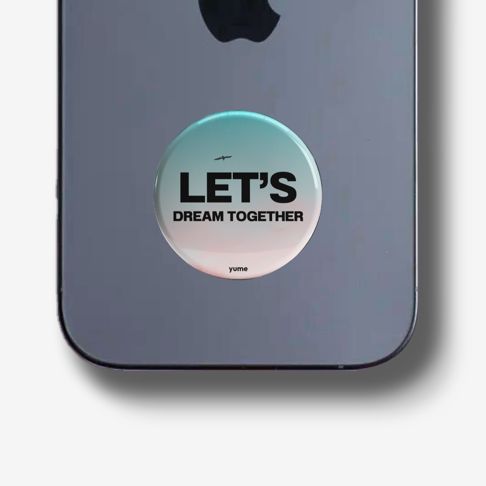 Let's dream together - NFC Sticker 3cm